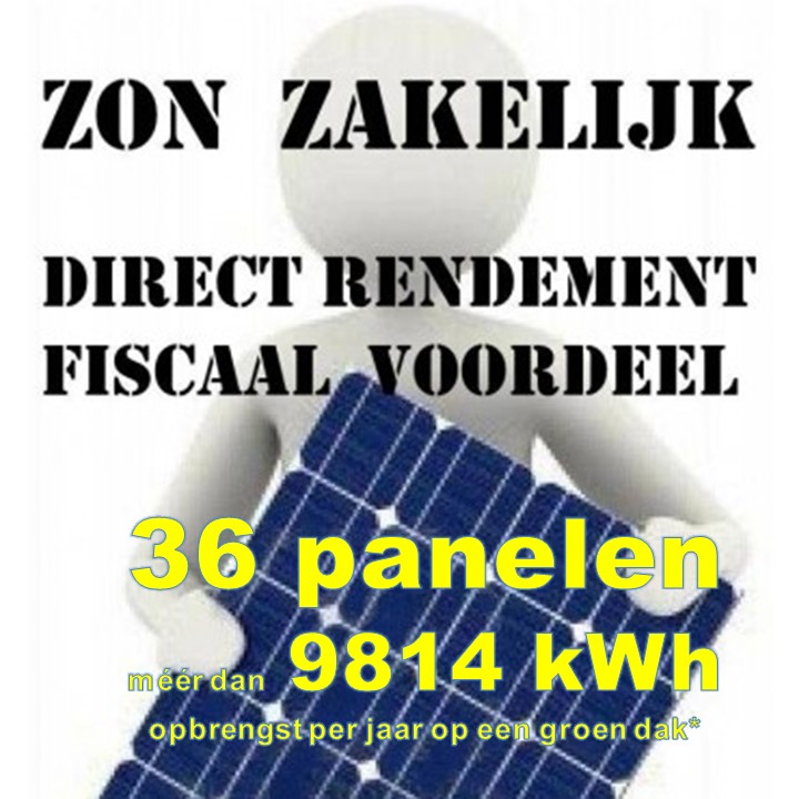 Zon Zakelijk 36 panelen